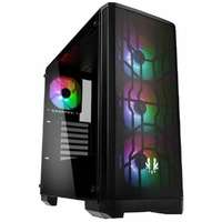 BitFenix ATX Közepes Torony PC Ház BitFenix Nova Mesh TG 4ARGB Fekete 850 W