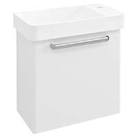 Sapho LATUS VIII mosdótartó szekrény, jobbos, 51x50x28cm, fehér