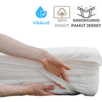Kartaltex Vízhatlan matracvédő - gumilepedő - 90x200 cm - sarokgumis, pamut jersey - inkontinencia lepedő