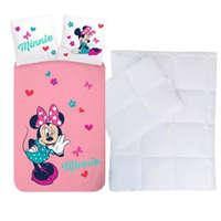 Minnie egér ovis ágynemű szett (masni)