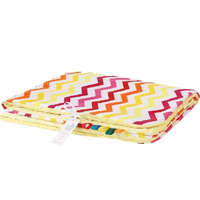 csíkos Minky csíkos gyerektakaró (sárga)