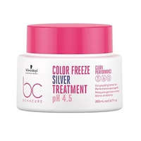 Schwarzkopf Schwarzkopf Bonacure Clean Performance Color Freeze Silver hamvasító pakolás, 200 ml
