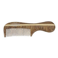 Barburys Barburys barber kecskeszakáll mini rózsafa fésű 07