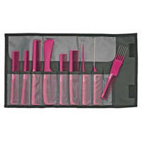 Jaguar Jaguar 9 darabos fésűszett pink metál A599-5