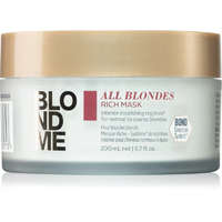 Schwarzkopf Schwarzkopf Blondme maszk minden szőke hajra, 200 ml