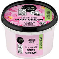 Organic Shop Organic Shop nyugtató testápoló krém lótusszal és 5 olajjal, 250 ml