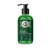 Babushka Babushka Agafia folyékony szappan zsálya és rozmaring illóolajjal és zsályacserje-kivonattal, 300 ml