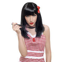 Hair Club Hair Club Cosmo Party paróka, fekete