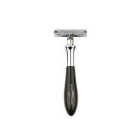 Edwin Jagger Edwin Jagger Closed Comb Chatsworth Plaza borotva Ebony/Chrome