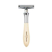 Edwin Jagger Edwin Jagger Closed Comb Chatsworth Plaza Safety Razor (DE) Ivory/Chrome IVPSR