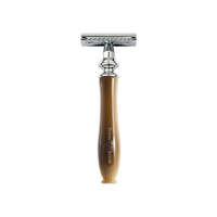 Edwin Jagger Edwin Jagger Closed Comb Chatsworth Horn Safety Razor (DE) Horn/Chrome LHCSR