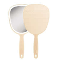 Titania kézi kozmetikai tükör nyeles 1530 L, Bézs