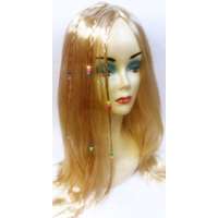 Szőke hosszú paróka kövekkel