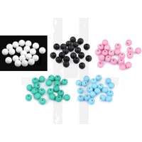 Műanyag gyöngy matt - 20 db/csomag