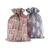 Ajándék / mikulás zsák - 20x30 cm