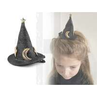 Boszorkány dísz kalap hajdísz