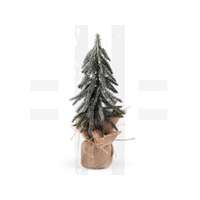  Mű karácsonyfa glitterekkel - 29 cm