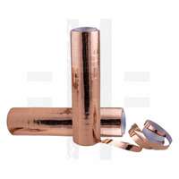  METÁL ROSEGOLD SZERPENTÍN - 18 db