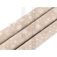 Karácsonyi természetes csomagoló papír - 70x200 cm