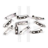 Bross kitűző alap 5x20 mm - 10 db