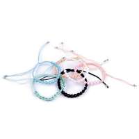 Shamballa karkötő csiszolt gyöngyökkel