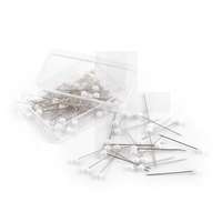 Gombostű műanyag fejű - 80 db