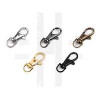 Fém karabiner 10 mm - 4 db/csomag
