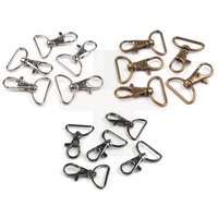 Fém karabiner 25 mm-es delfinkapocs - 5 db