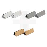 Fém szalagvég 25 mm - 10 szett/csomag