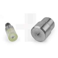 Bőrszegecs, csőszegecs aparát - 5 mm