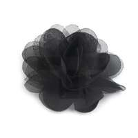  Szifon virág 80 mm - Fekete