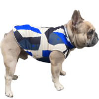  Free Dogs bélelt kutyakabát, kék, 3XL-es (angol bulldog méret)