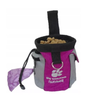  Jutalomfalattartó tasak/ Dog treat pouch / Snack bag, pink
