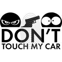  Dont touch my Car 2 - autómatrica, autódekor