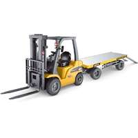 Huina Huina Die Cast RC fém 1:10 távirányítós targonca pótkocsival