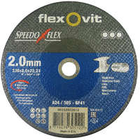 FLEXOVIT Flexovit Speedoflex vágókorong 230x2,0x22,2mm, BF41, fém-inox