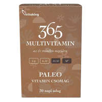 Vitaking Vitaking 365 Multivitamin Paleo csomag 30db