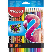 MAPED Színes ceruza készlet Maped Color Peps Animal 18 db-os készlet