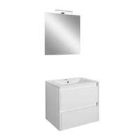 Leziter Porto Prime 60 komplett fürdőszoba bútor fehér színben