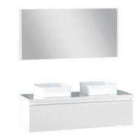 Wellis Elois White 120 1 fiókos komplett fürdőszobabútor