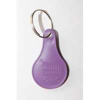 Bevásárlókocsi érme - lila