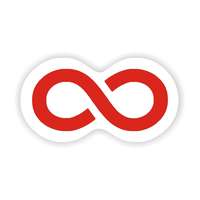 Bevásárlókocsi érme - INFINITY (Érme alap + emblémázva 2 oldalon, 4+4 színnel)