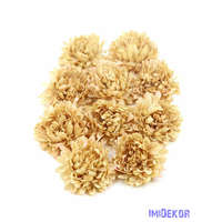  Krizantém selyemvirág fej 6-7 cm - Mustár