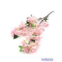  Virágos ág 85cm - Rózsaszín