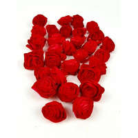  Shola Beauty Rose szárazvirág fej 4 cm - Piros