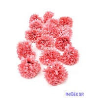  Krizantém selyemvirág fej 4,5 cm - Rózsaszín