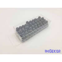 Gyöngy 10mm 85g - Fekete