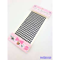 Gyöngy matrica öntapadós - Fekete