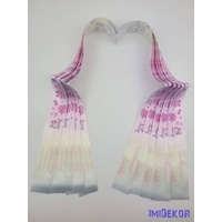 Ballagási szalag 4 cm óvodás - Rózsaszín átmenetes cuki rajzos