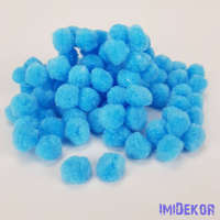  Zsenília pompon 1,5 cm 100db/cs - Kék